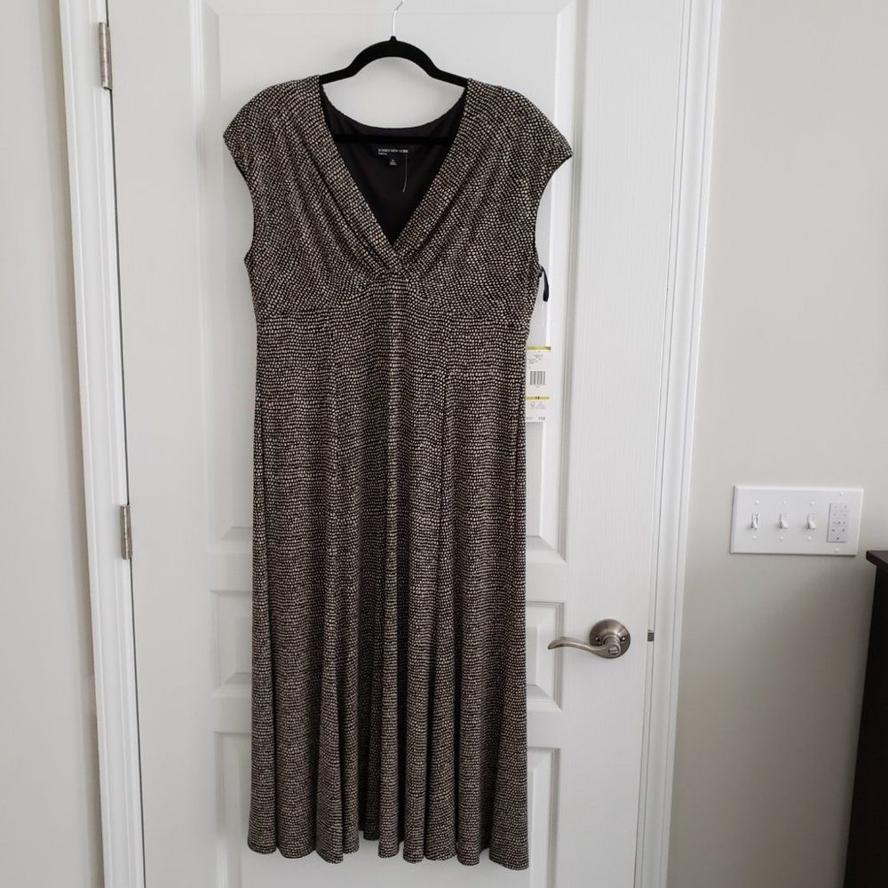 Black Patterned Dress